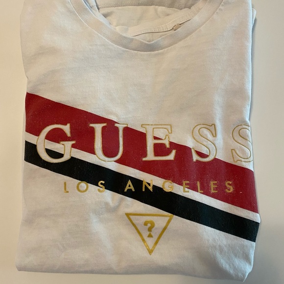 🔴Guess Short Sleeve Tee T-Shirt Graphic - Picture 3 of 4
